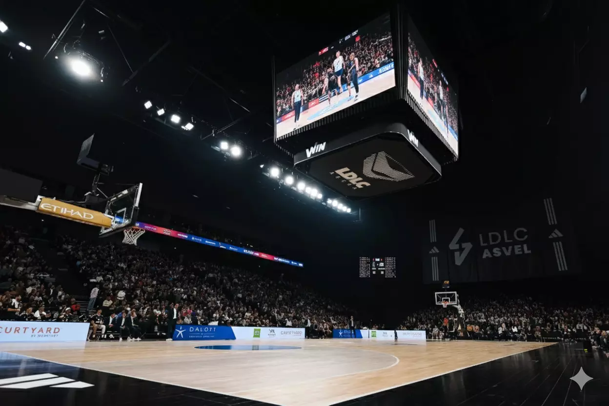 LDLC Asvel vs. Le Portel : places pour le match de championnat, le 18/01 à 16h30 à l'Astroballe  (50% de remise) - Primary Image