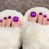 Image 1: Nail Extensions w/ Chair Massage or Hot & Cold Pedi w/ Foot Massage