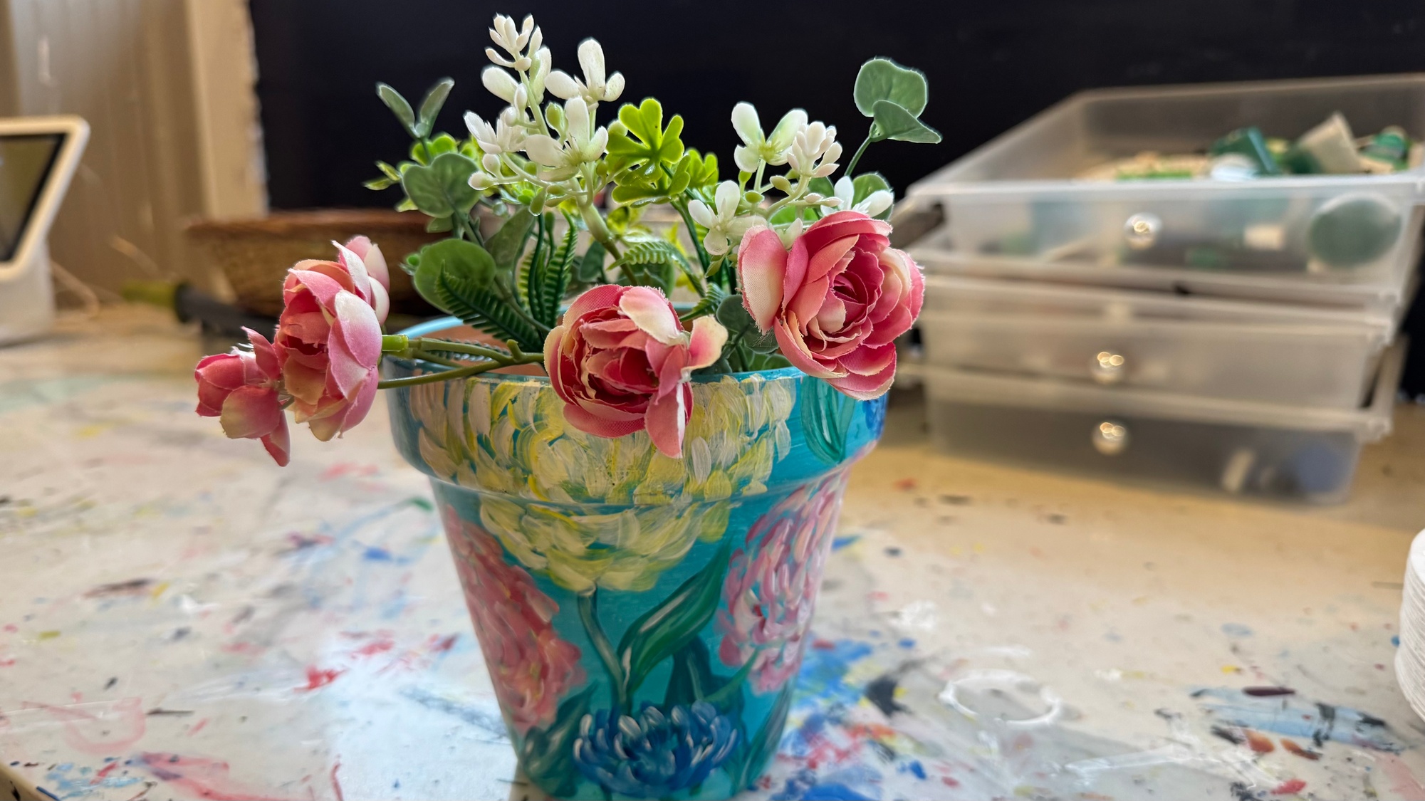 Unleash Creativity with Paint and Plant for One, Two, or Four Guests