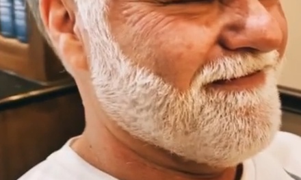 Men's Haircut with Shampoo, Conditioner, Blow Dry with Styling Product to Finish - Triple Edge Luxury Lounge