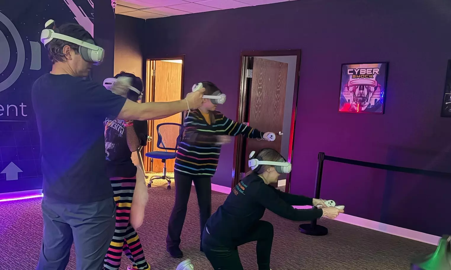 VR Experience: 30-Min Session, 2 Games per Player, Buy 3 Get 1 Free