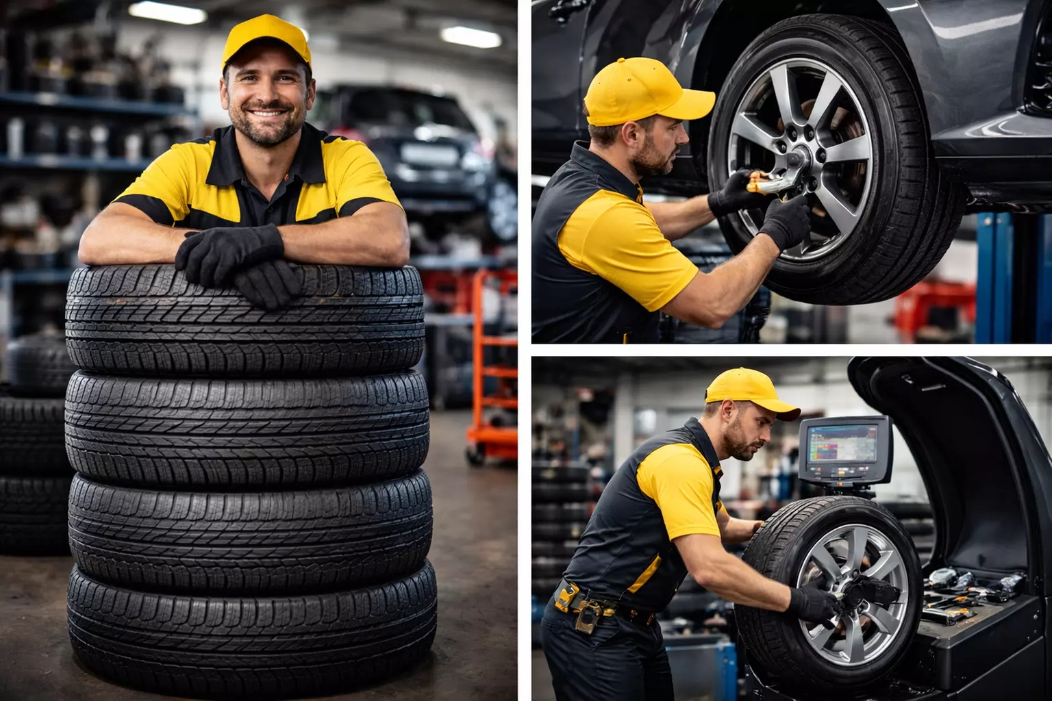 Professional Tire Mounting, Balancing, Flat Repair, & TPMS Service