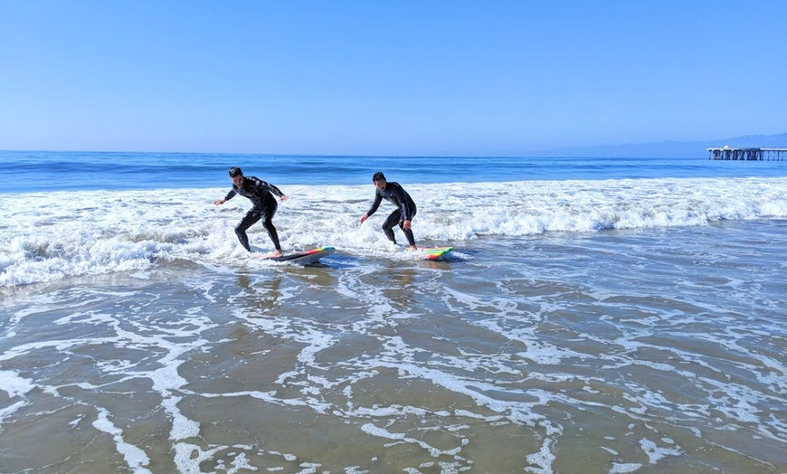 Image 2: 2 Hour Group Surfing Lesson for One, Two, or Three People