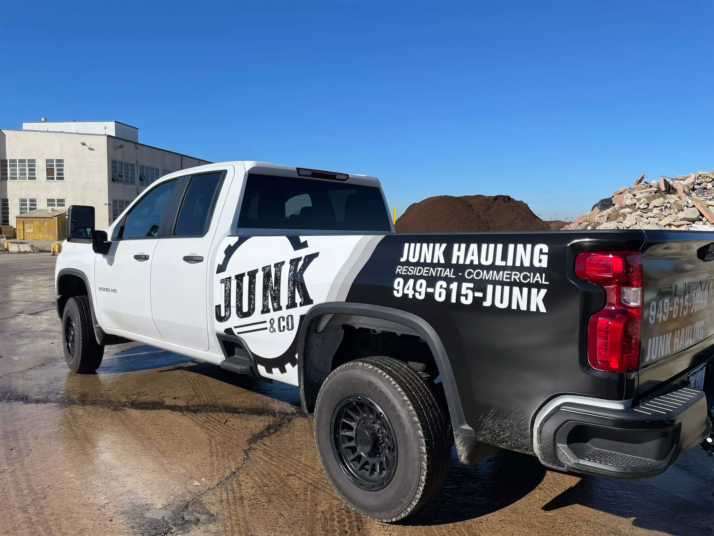 Efficient Half or Full Truck Junk Removal Service!