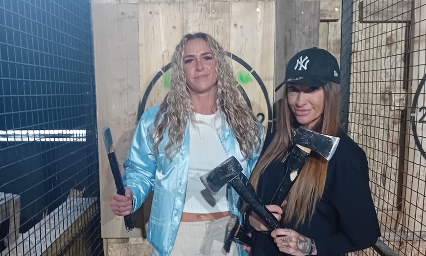 Image 10: Up to 30% Off on Axe Throwing at Axeology Axe Throwing