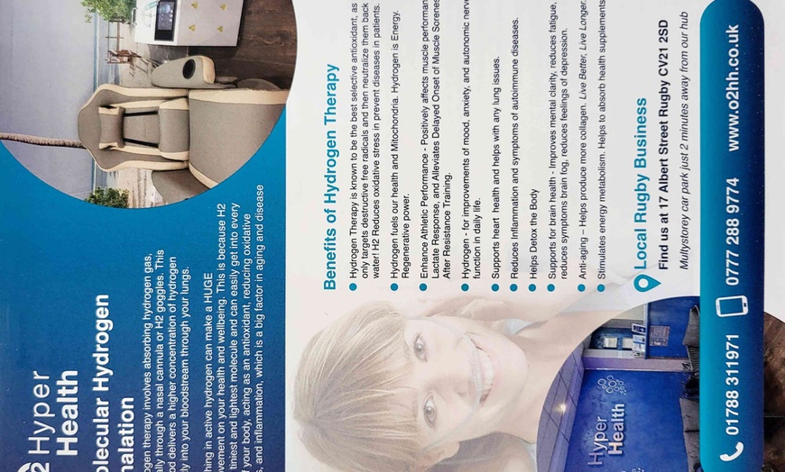 Image 5: Up to 10% Off on Hyperbaric Chamber at O2 Hyper Health