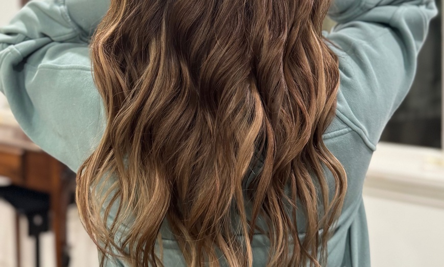 Image 4: Hand Tied Weft, Tape-In, I-tip or K-tip Hair Extension Installation