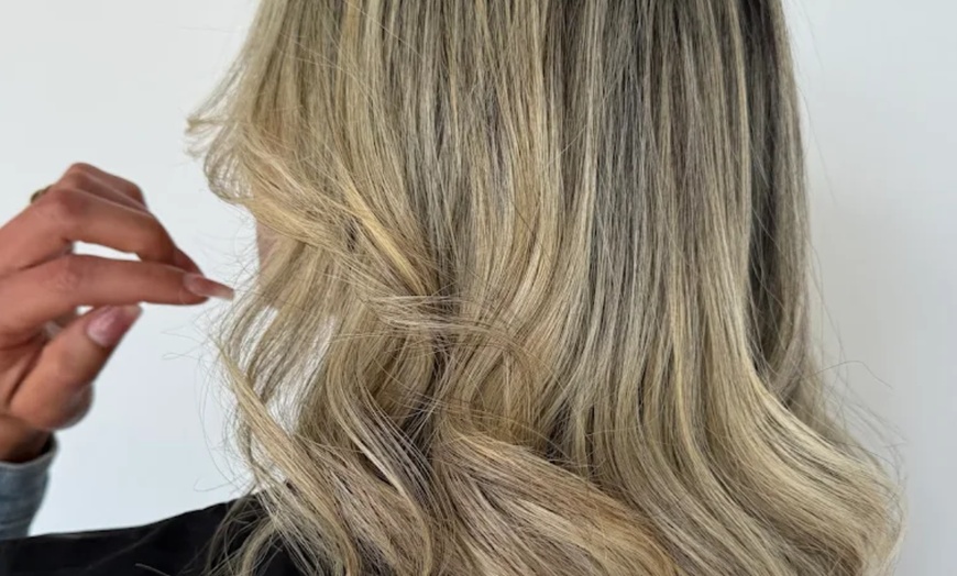 Image 3: Transform Your Look: Haircut,  Root Touch-Up & Highlights
