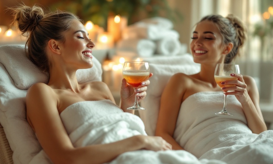 Image 1: Rejuvenate with 60-Minute Custom Facial with a Choice of Beverage at SculptorRx Medspa (Up to 55% Off)