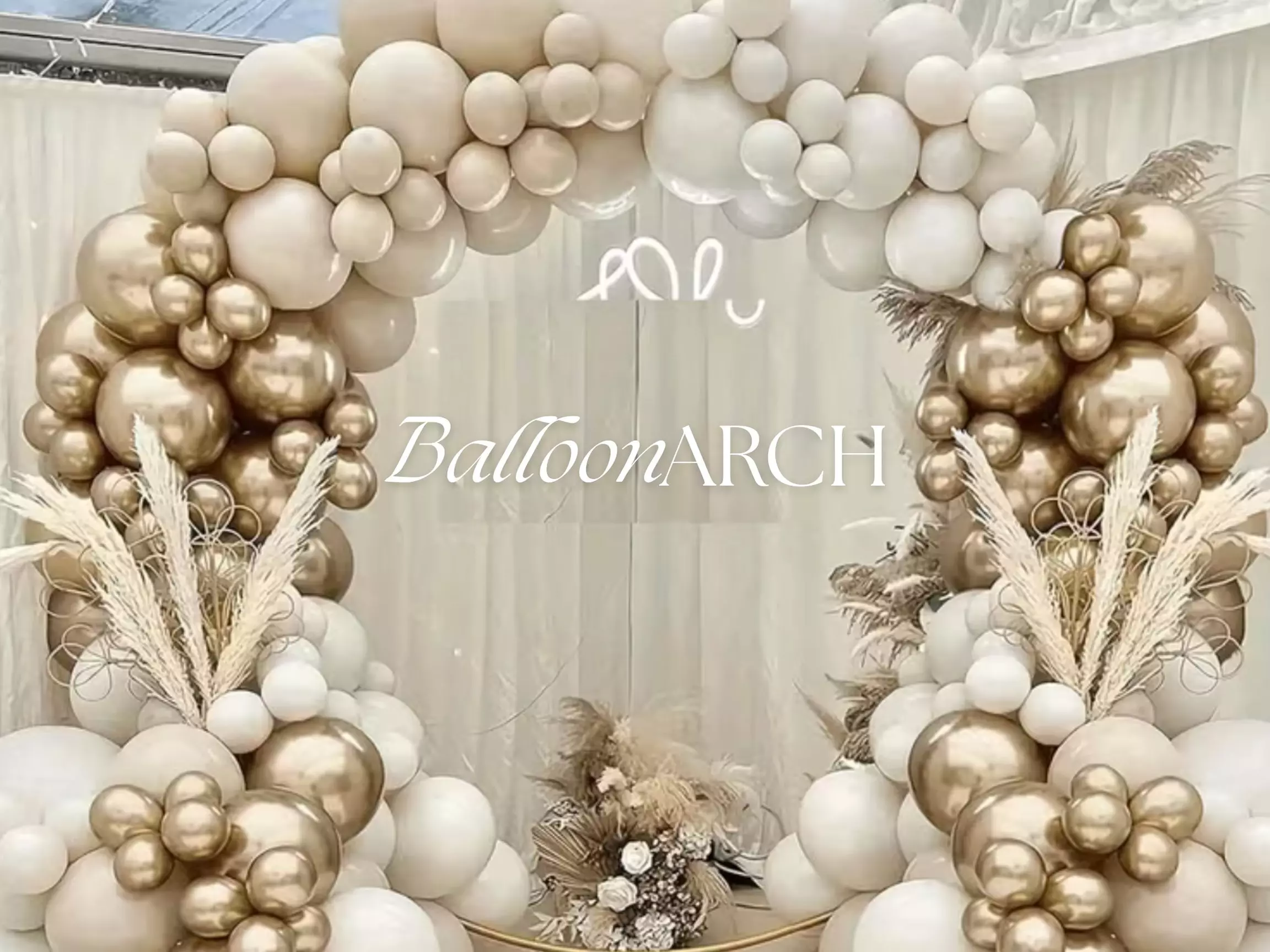 Get  Balloon Arch or  Balloon Arch + 2 Balloon stands  -  30% Off  at Voyage Rose events - Primary Image