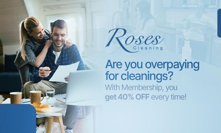 One Month Membership, Choice of Residential or Office Cleaning - Roses Cleaning Services LLC