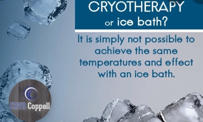 One or Three Cryotherapy Sessions at Cryo Coppell (Up to 53% Off)