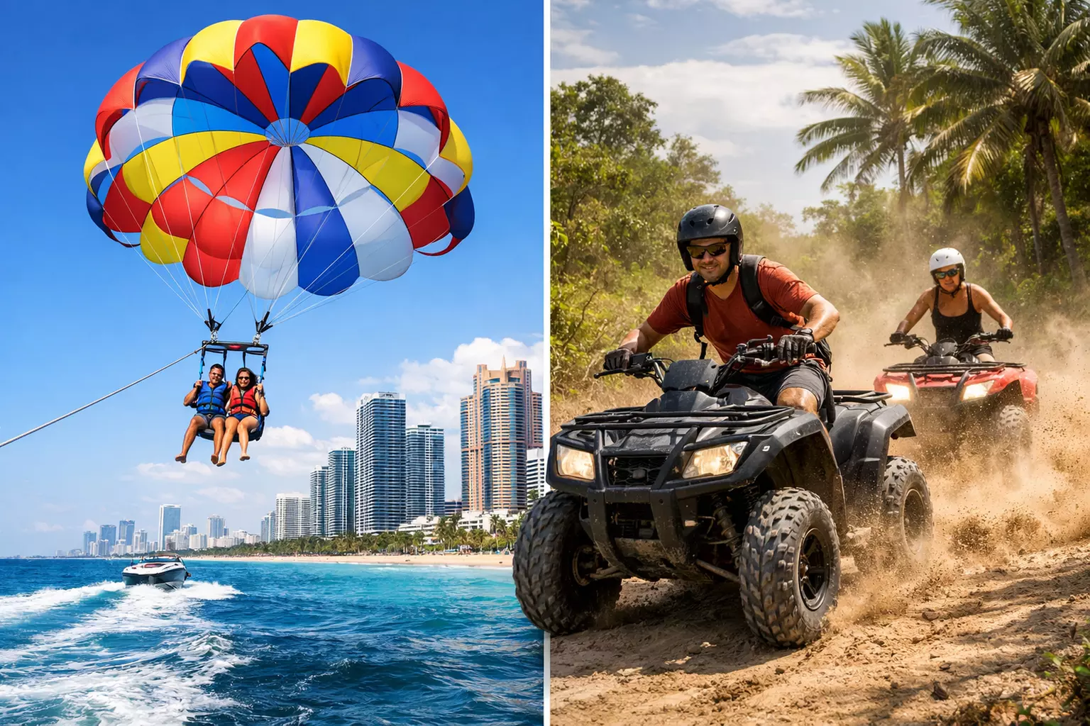 Miami Parasailing & ATV Adventure Combo