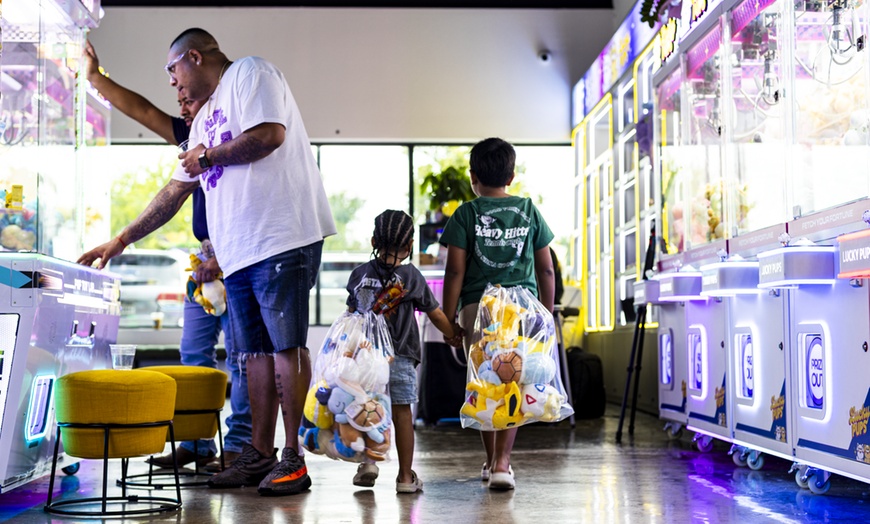 Image 2: Win Adorable Plushies & Prizes: 30 or 60 Arcade Tokens in Houston