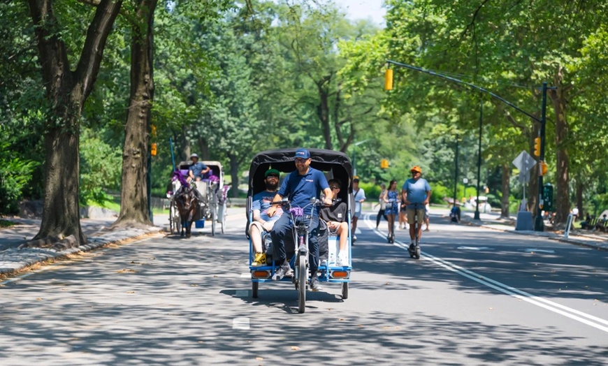 Image 5: Guided Central Park Tour in an Eco-Friendly Pedicab w/ Photo Stops