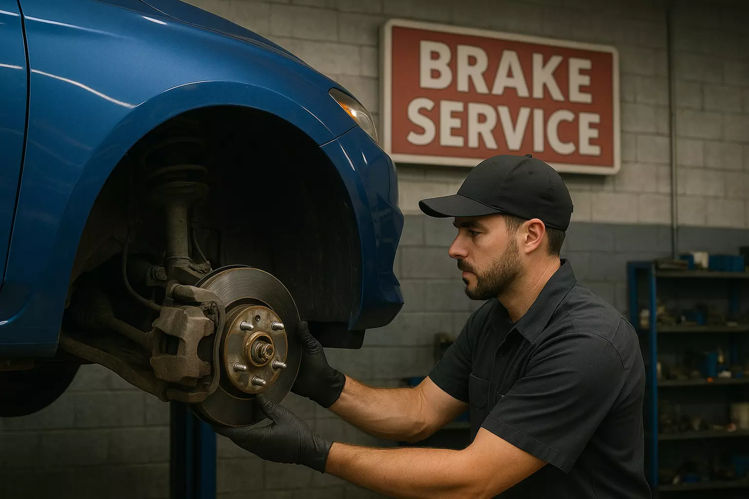 Get Comprehensive Front or Back Brake Pad Replacement or Both at All Motor Boost (Up to 49% Off) - Primary Image