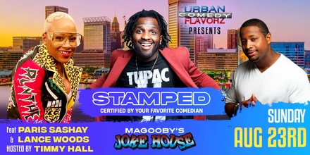 Two Tickets - General Admission on Aug 23 at 6:30 PM - Urban Comedy Flavorz1