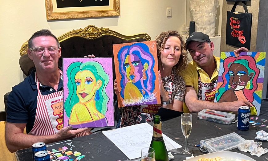 Image 5: Up to 8% Off CREATIVE DRAWING WORKSHOPS WITH A DRAG QUEEN