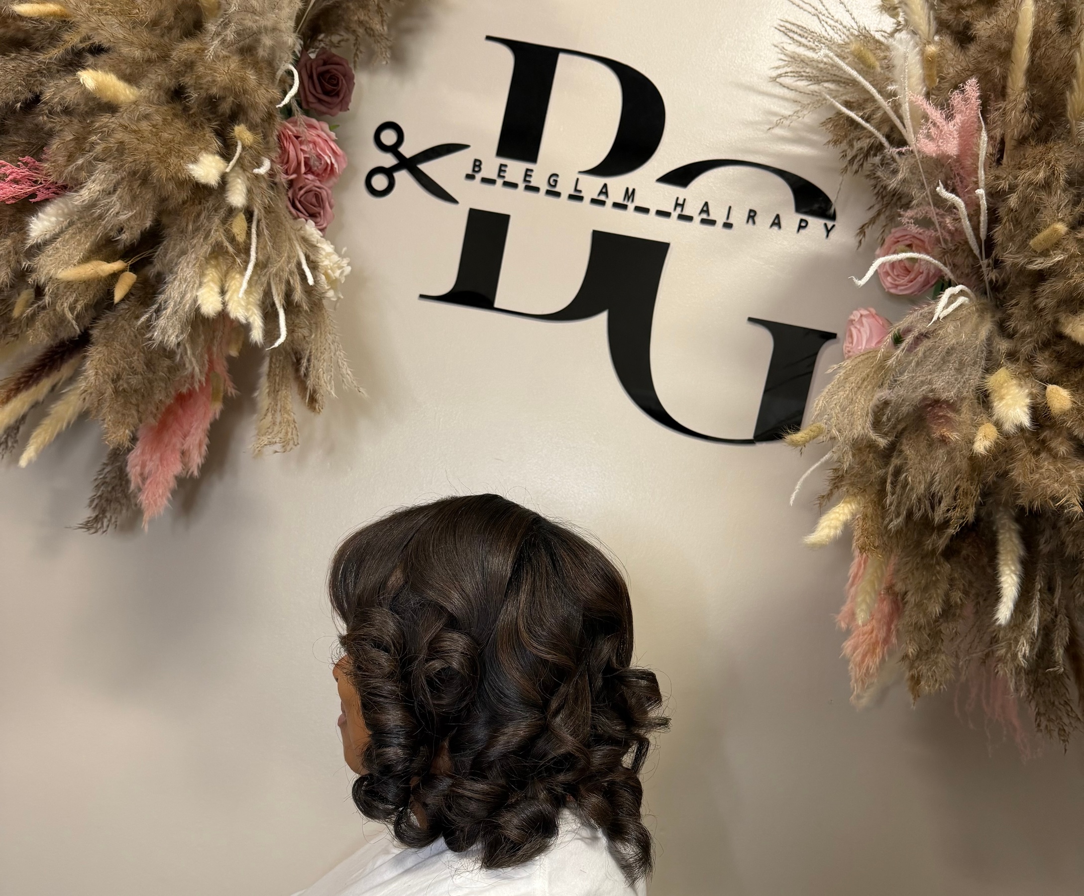 Shiny Hair with Basic Silk Press Steam Treatment or Shampoo, Blow Dry