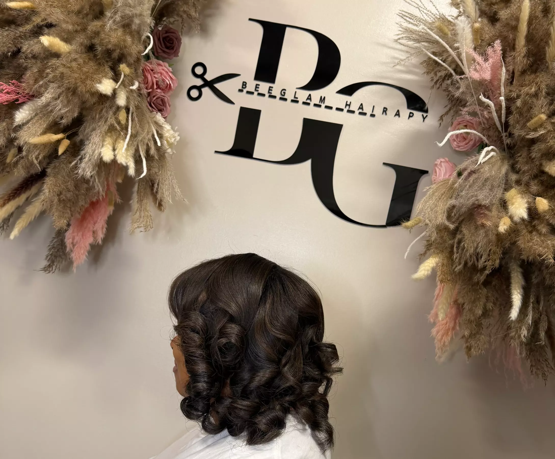 Shiny Hair with Basic Silk Press Steam Treatment or Shampoo, Blow Dry