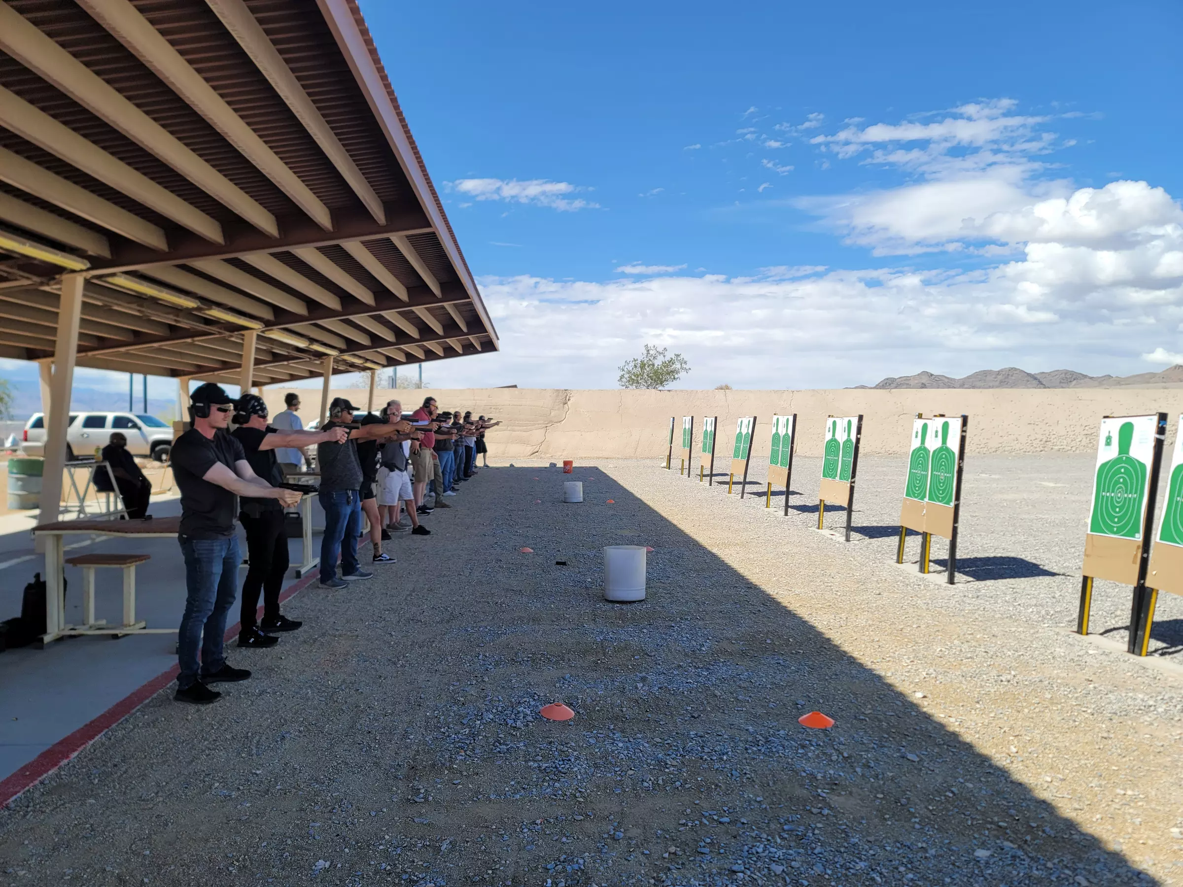 CCW course with two range sessions, safety gear, and workshop session