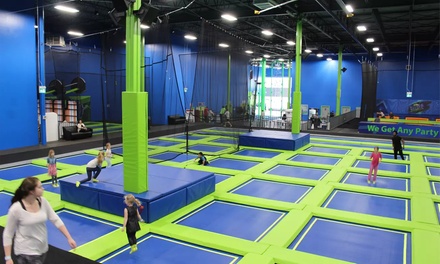$100 Off Platinum Birthday Party Package Voucher - For Up to 10 Kids - Air Riderz - 3 Locations