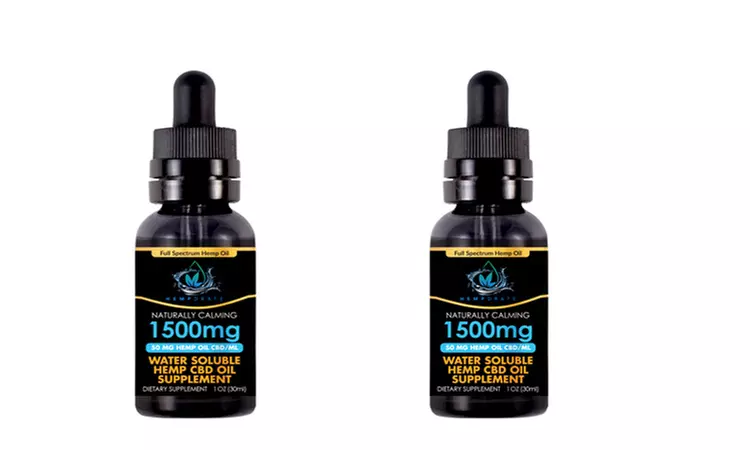 Full Spectrum CBD Water Soluble 1500 mg for Pain and Sleep