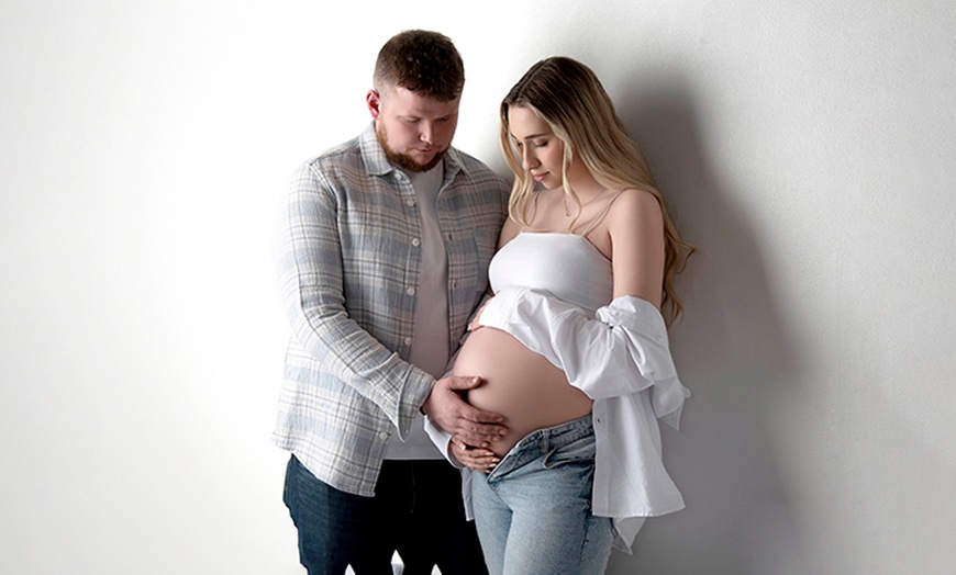 Image 10: Newborn Baby Photoshoot with one print at Flash Photography