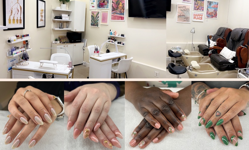 Image 1: Get the Perfect Nails at Mixed Elements Salon Spa and Boutique with Manicure or Pedicure Options (Up To 41% Off)