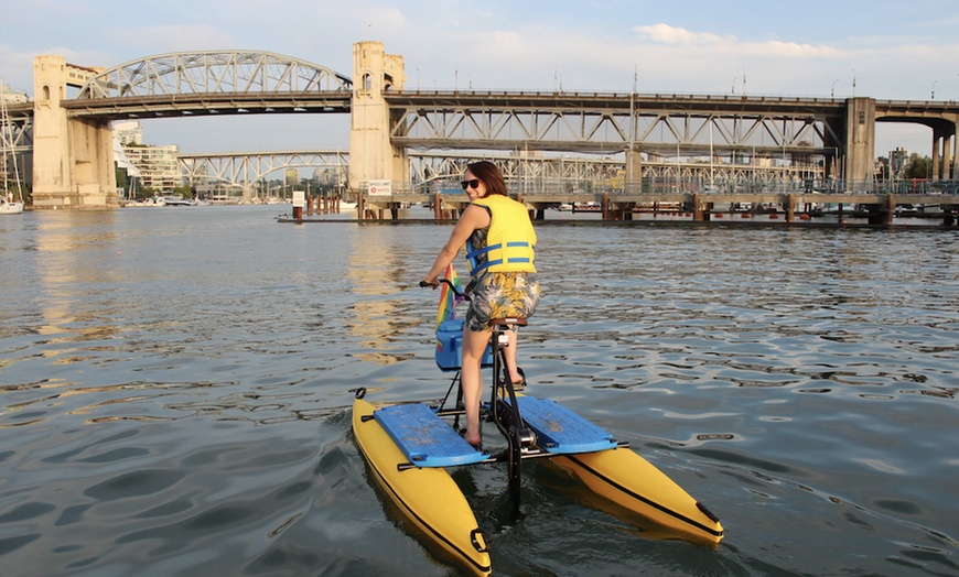 Image 5: Enjoy 90-Minute Sunset Ride on Waterbike at BC Water Bikes