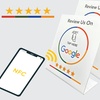 Image 1: Google Bewertungsaufsteller mit NFC