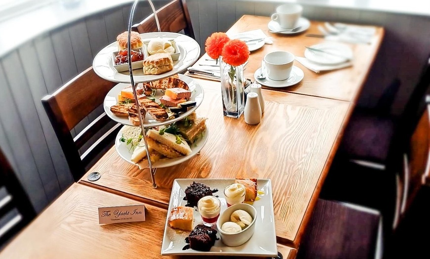 Image 1: Up to 30% Off on Afternoon Tea at Yacht Inn