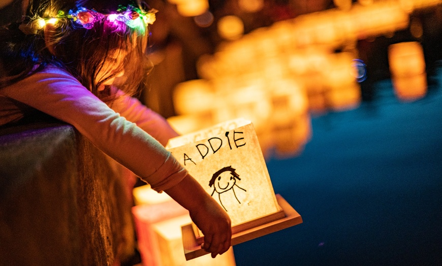 Image 3: Water Lantern Festival Admission – Houston, TX