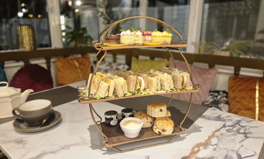 Image 11: Traditional Afternoon Tea for 2 with Optional Glass of Sparkling Wine