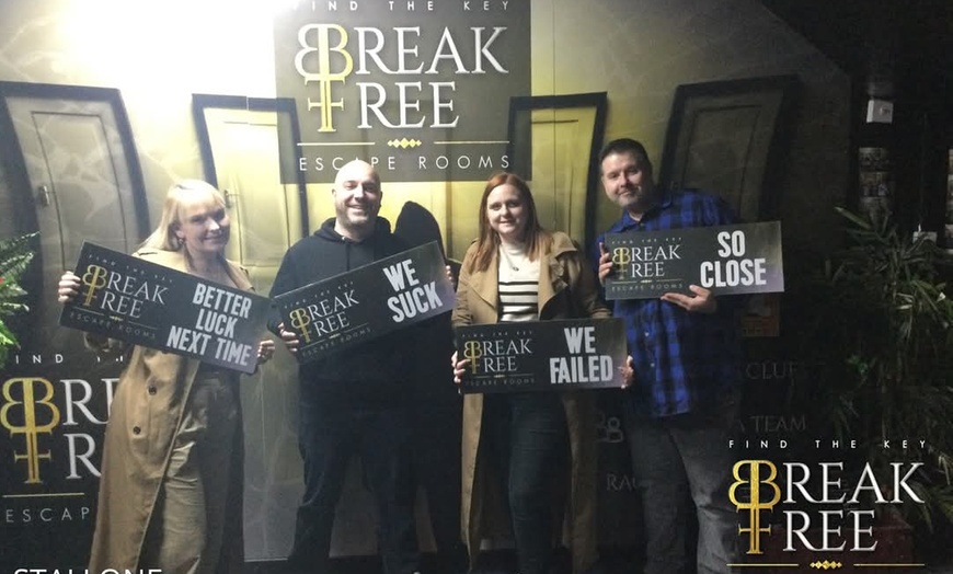 Image 6: Escape Room Game for Up to Four