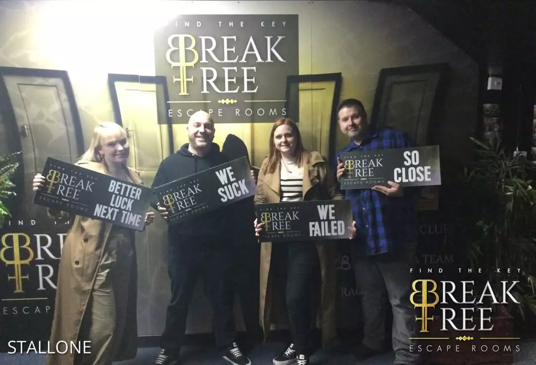 Escape Room Game for Up to Four