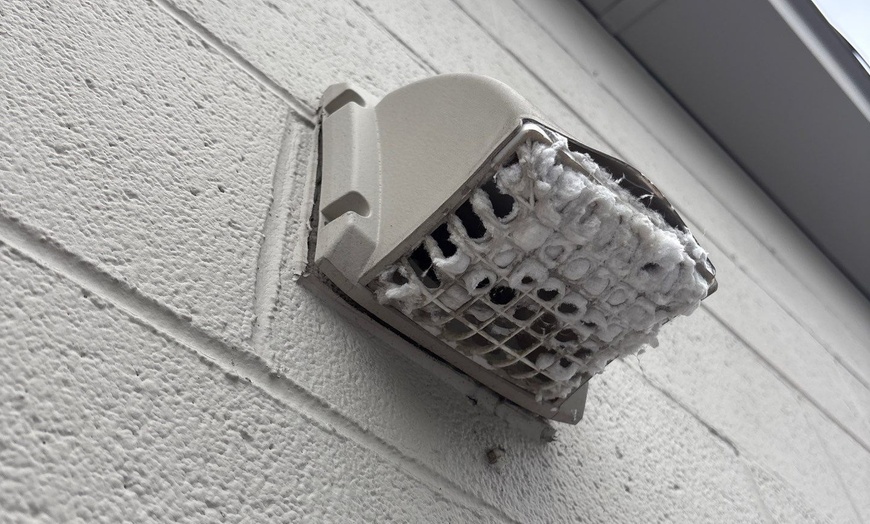 Image 3: Professional dryer vent cleaning for safe airflow