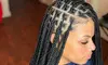 Braid Removal with Wash & Blow Dry or Knotless Braids at Lashes Brows and Esthetics by Anica Up To  49% Off