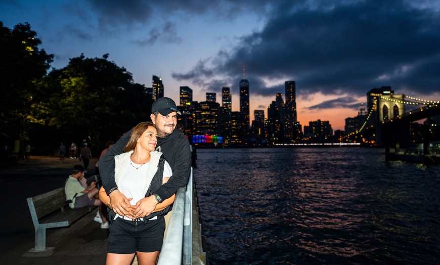 Image 17: NYC After Dark: 3-Hour/Half-Day Luxury Bus Tour for One, Two, or Three