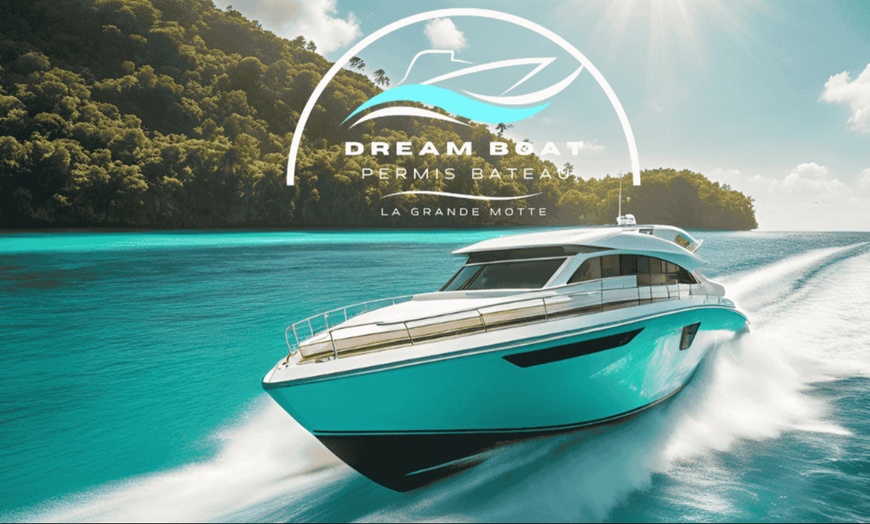 Image 1: Permis côtier, option pack permis côtier et fluvial avec DREAM BOAT