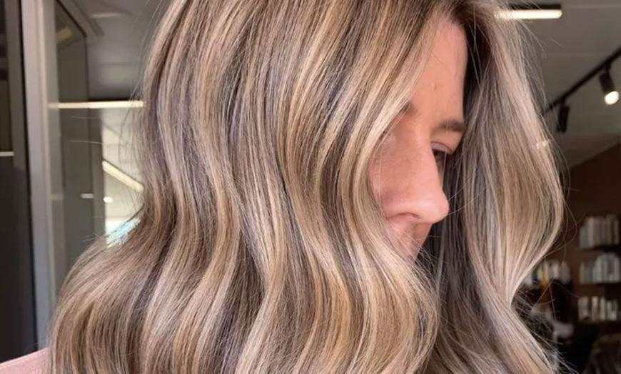 Image 2: Enjoy Haircut with Deep Conditioning, Color/Highlights and Style
