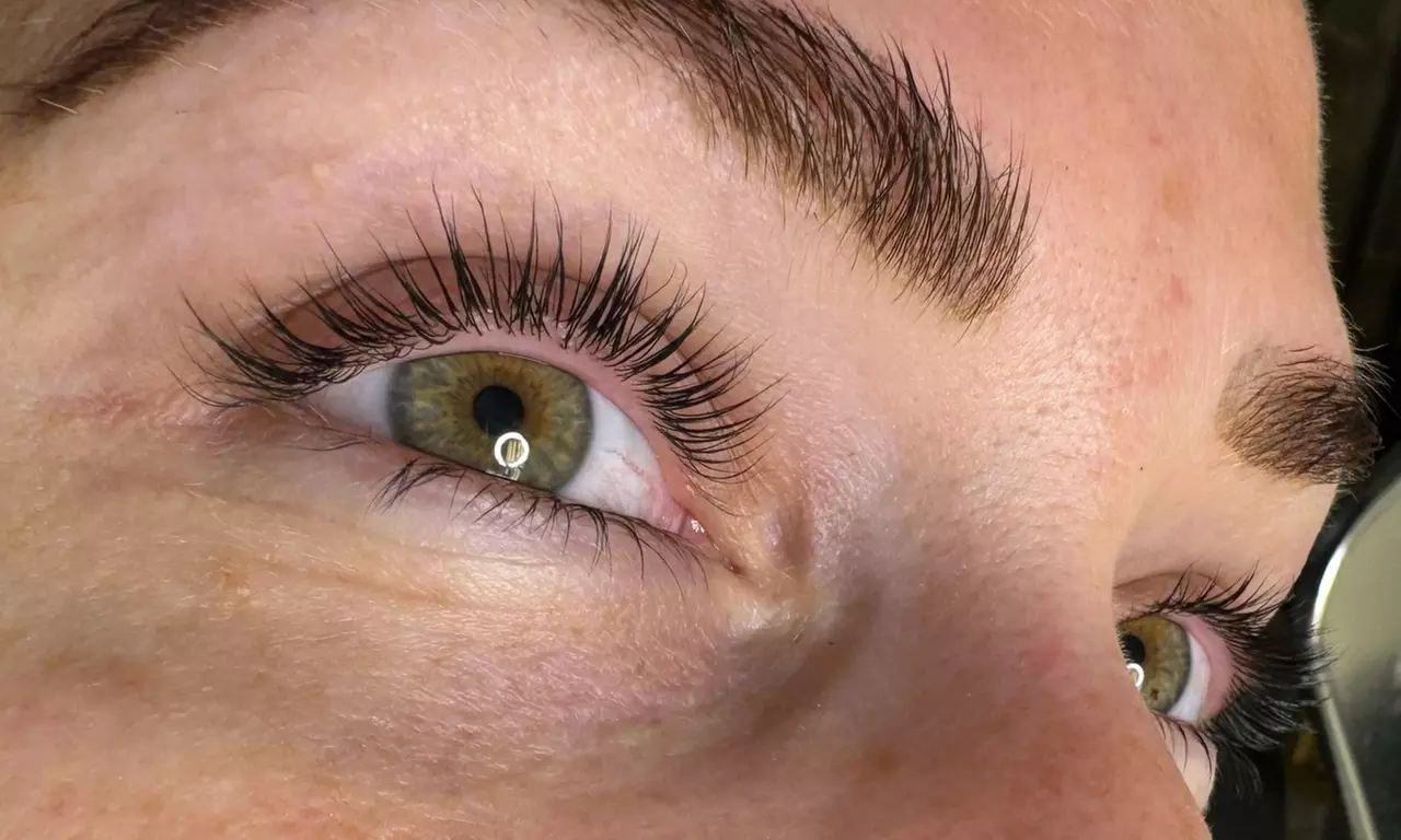 Get an Eyelash Perm & Brow Perm w/ Tint (Lash Lift & Brow Lamination)