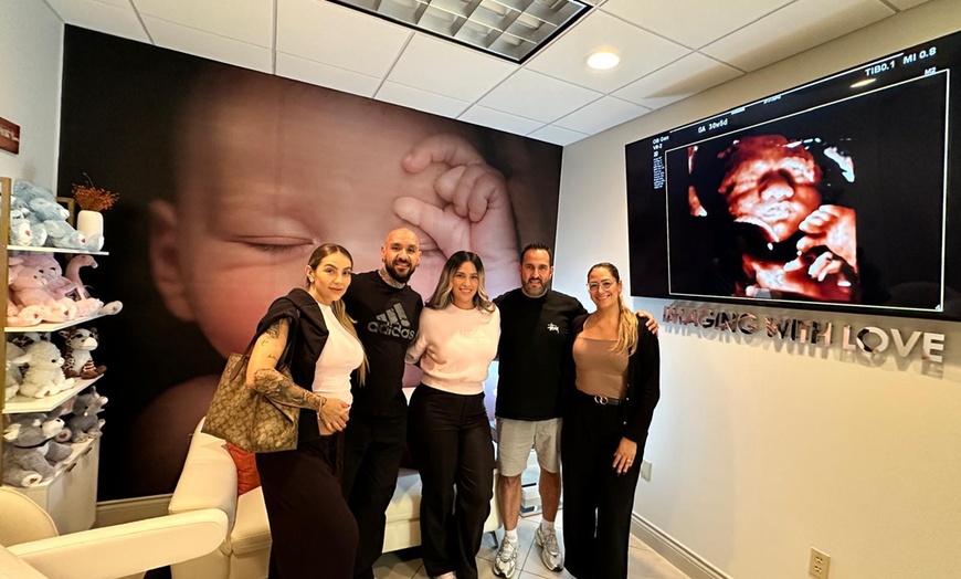 Image 1: Up to 32% Off on Ultrasound - 3D / 4D at Imaging With Love 3D/4D/5D & 8K Pregnancy Ultrasounds in Miami – At Home & In Office