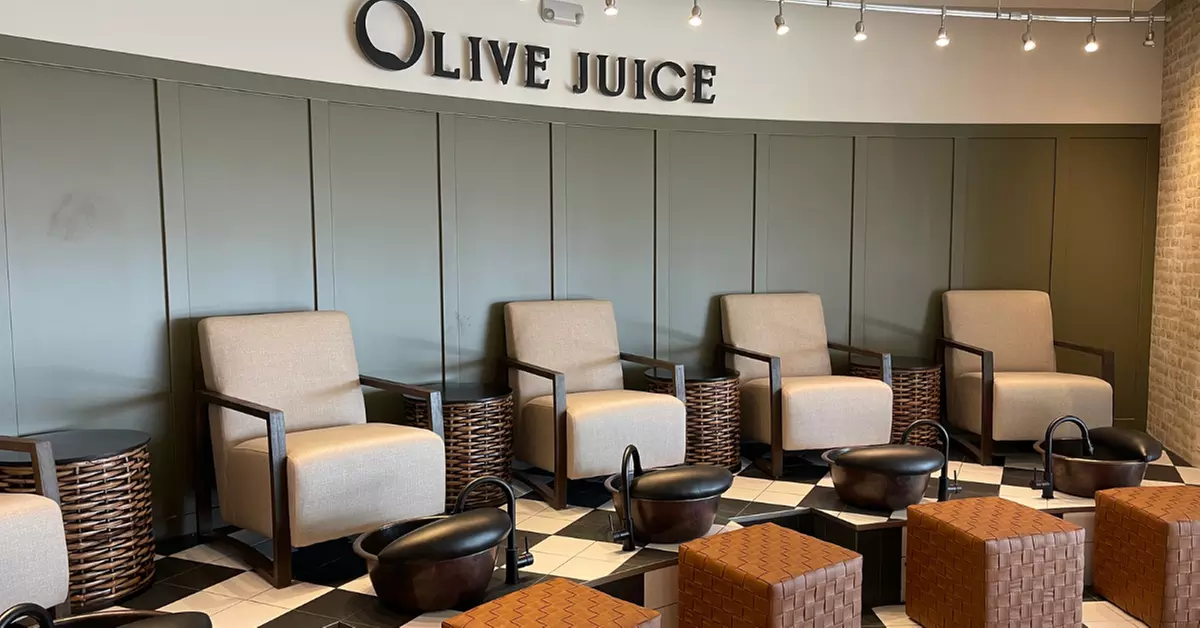 Up to 40% Off on Nail Salon - Mani-Pedi at Olive Juice Beauty Bar