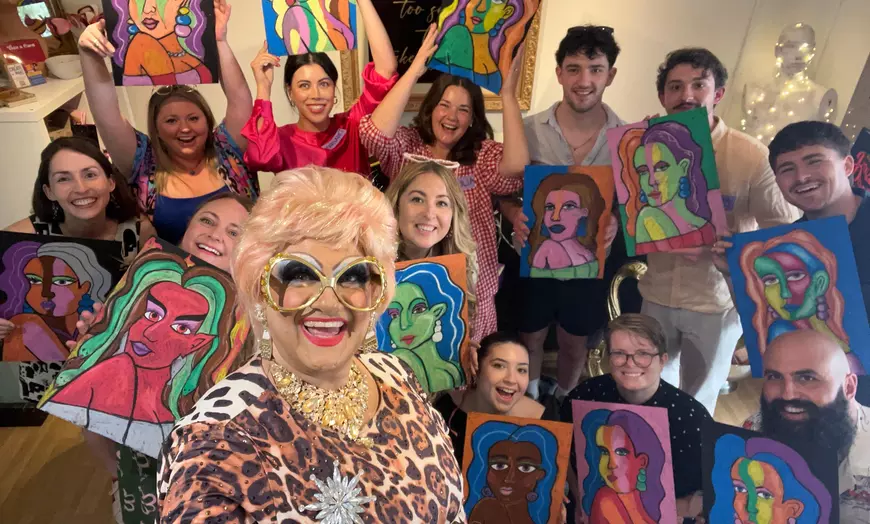 Image 4: Explore Your Inner Drag Queen with a Painting Party for 1, 2, or 5