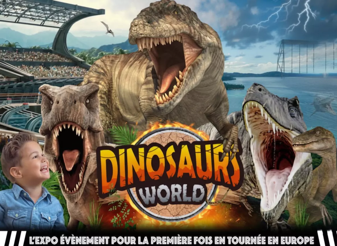 Exposition immersive à La Cadière-d'Azur : découvrez Dinosaurs World
