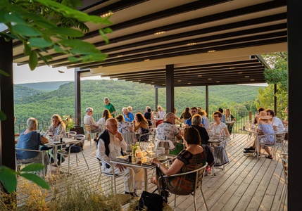 Pour 2 personnes : menu entrée et plat et billets pour visite des jardins