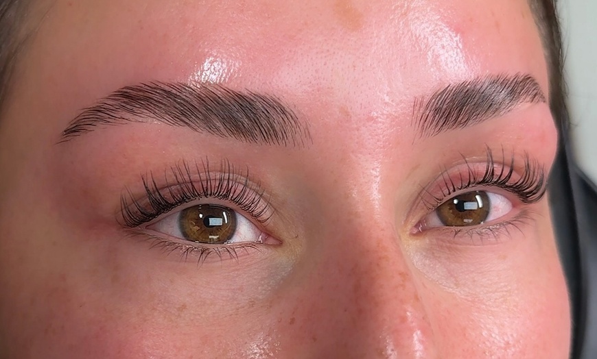 Image 1: Up to 30% Off on Eyelash Perm at Leslie at the Beauty Cove Salon