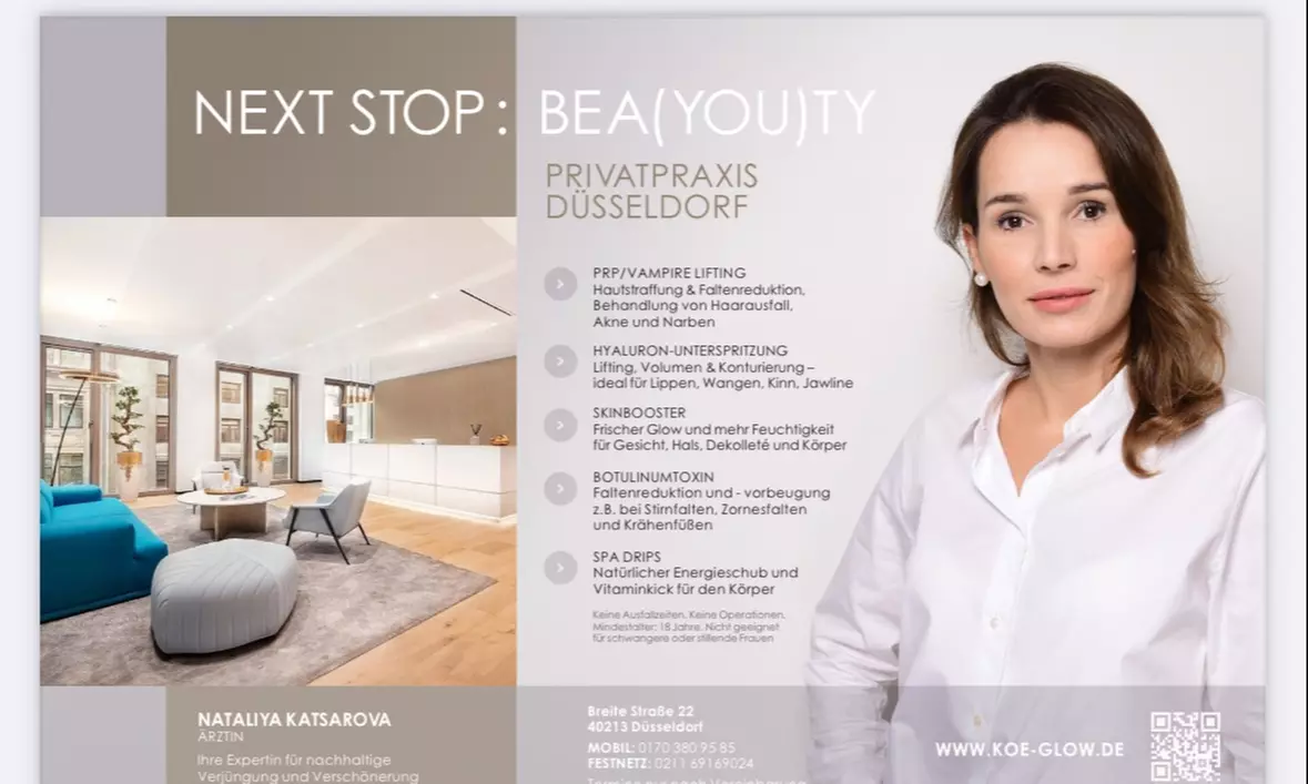 Bis zu 30% Rabatt auf den Injektionsbehandlung – Plasma bei PRIVATPRAXIS Nataliya Katsarova - Primary Image