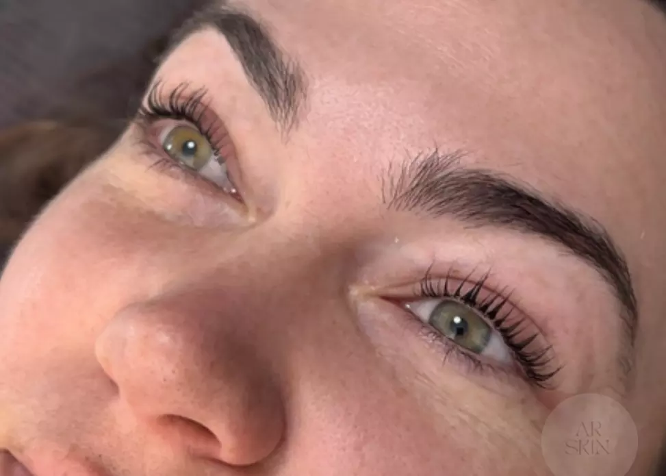 Korean Lash Lift & Keratin Tint with Free Neck Massage, Under Eye Mask